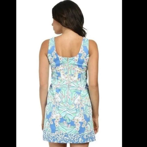 Lilly Pulitzer Blue Bay Coasting Shells Dress 6 - Picture 2 of 6